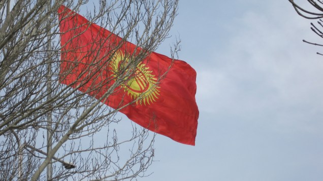 kyrgyz flag